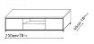 Picture of MAX TV STAND 200X48Xh50 CM