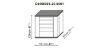 Picture of SOLO CABINET 121X48Xh120 CM