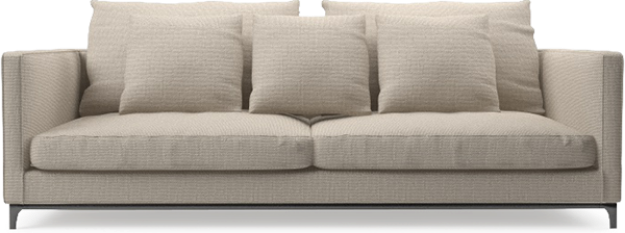Slika Crescent duboka trosed sofa