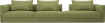 Slika Era ravna sofa sa lenjivcem (L)