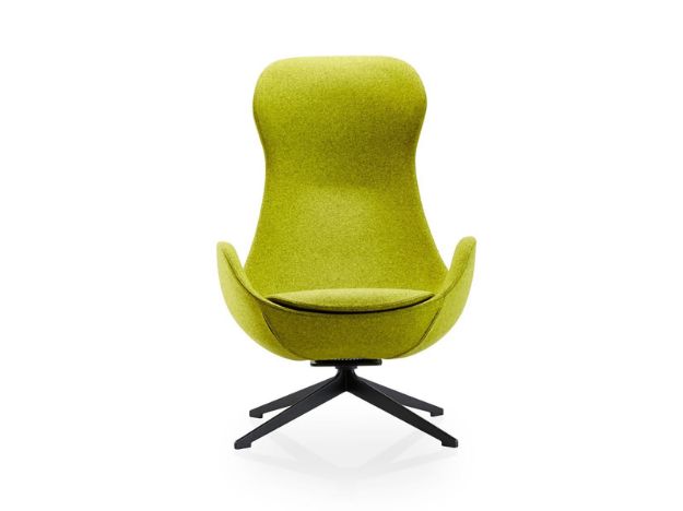 Picture of HALIA S0 HIGH BACK ARMCHAIR/YELLOW