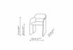 Picture of FLORA DINING CHAIR 45X61Xh85 CM