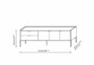 Picture of MAX TV STAND 239X48Xh36 CM