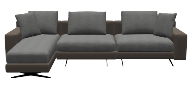 Picture of WAKE ARMLESS SOFA 120X92