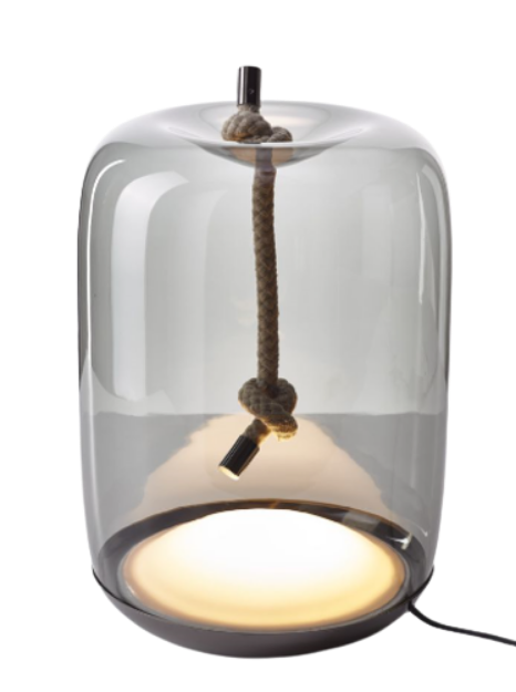Slika KNOT CILINDRO STONA LAMPA 30X42 cm