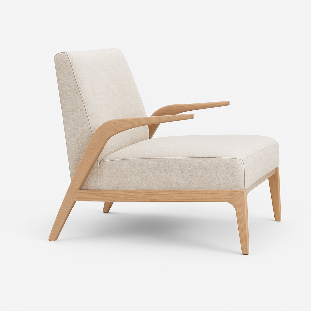 Slika C02A1701GRACE01 VENUS FOTELJA 65X83Xh77 GRACE01/NATURAL OAK