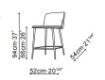 Slika BALLET COUNTER STOOL